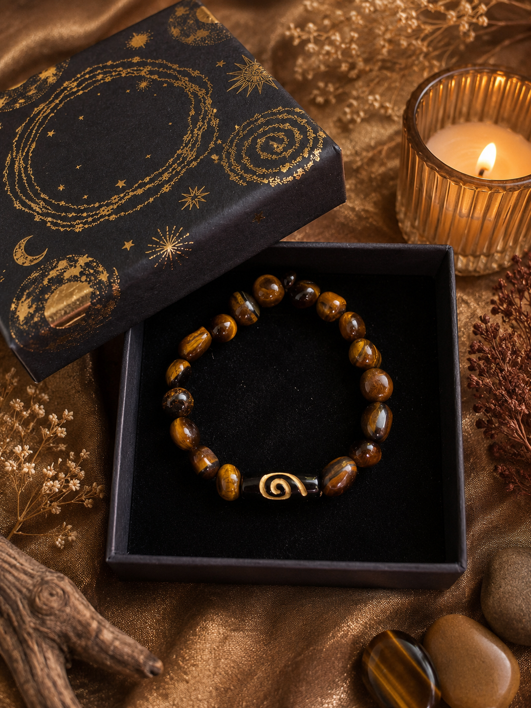 ვეფხვის თვალი 🌀/ Tiger’s Eye Bracelet